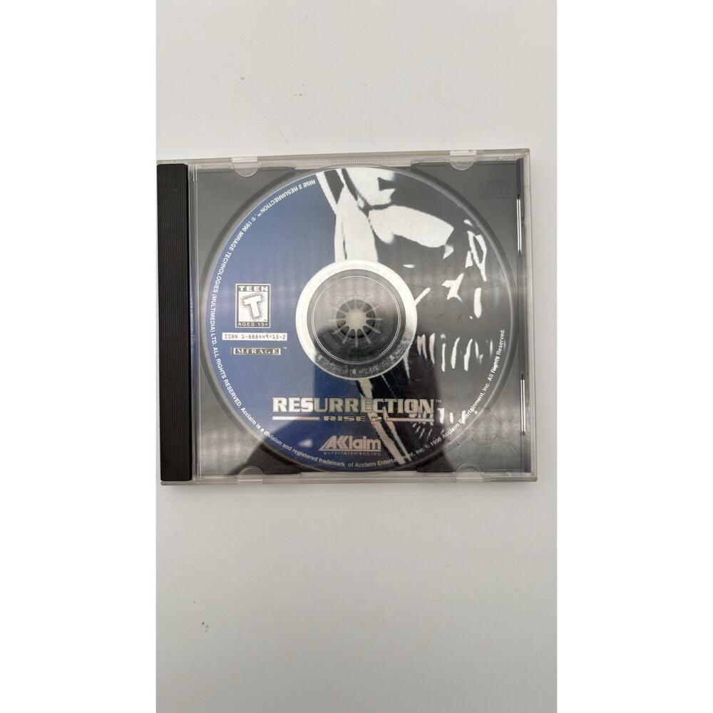 Ressurection: Rise 2 - PC CD ROM - 1996 Acclaim Very Good Condition.